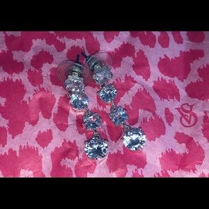 Diamond Earrings.